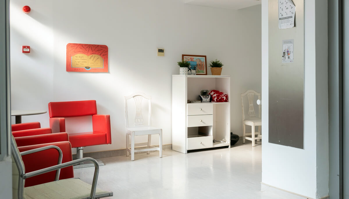 Interior residencia de mayores